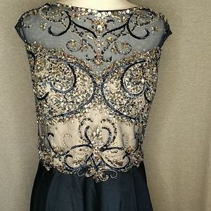 Alyce Plus size beaded Hoco dress!